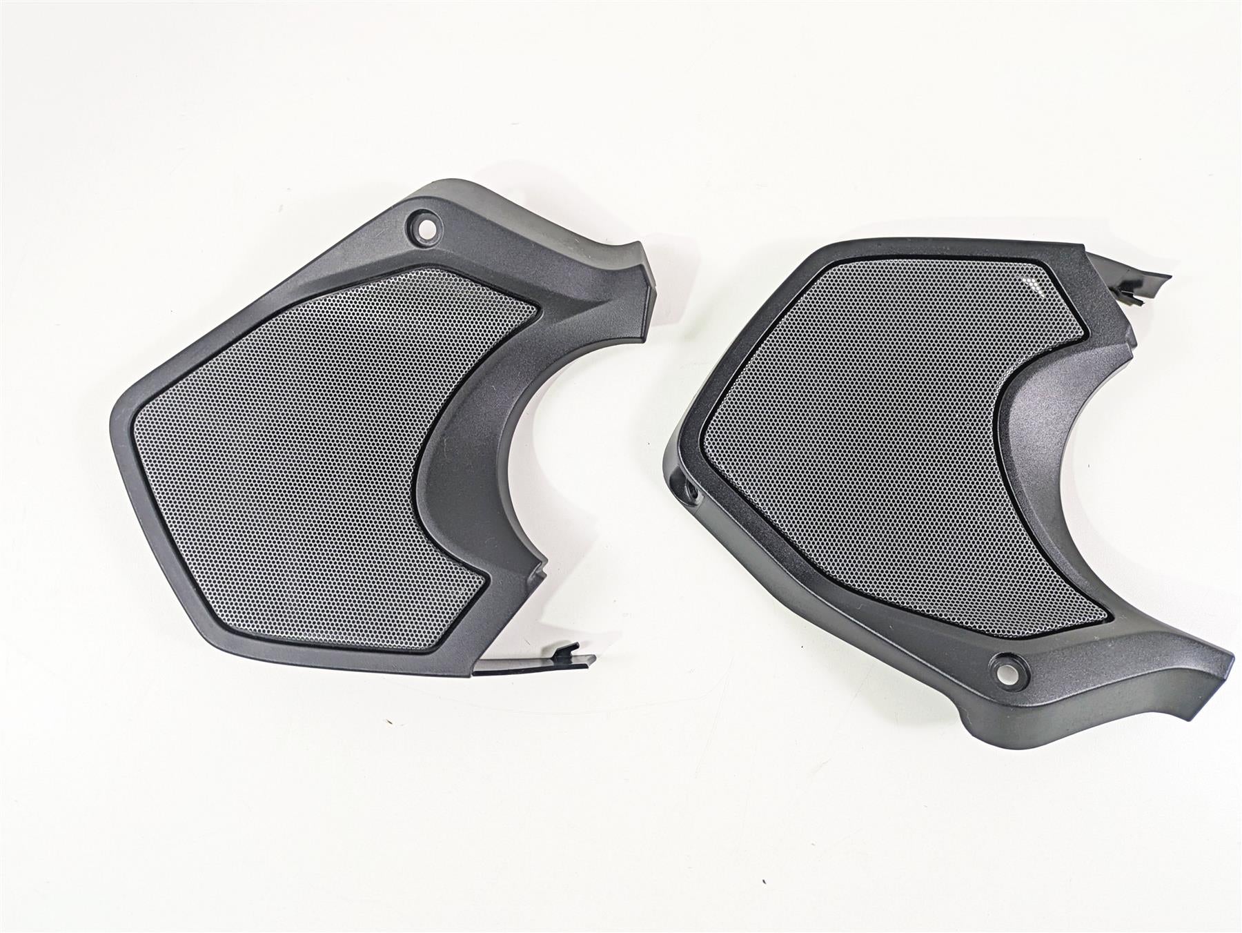 2016 BMW R1200RT K52 Front Left Right Speaker Cover Set 46638529412 46638529411