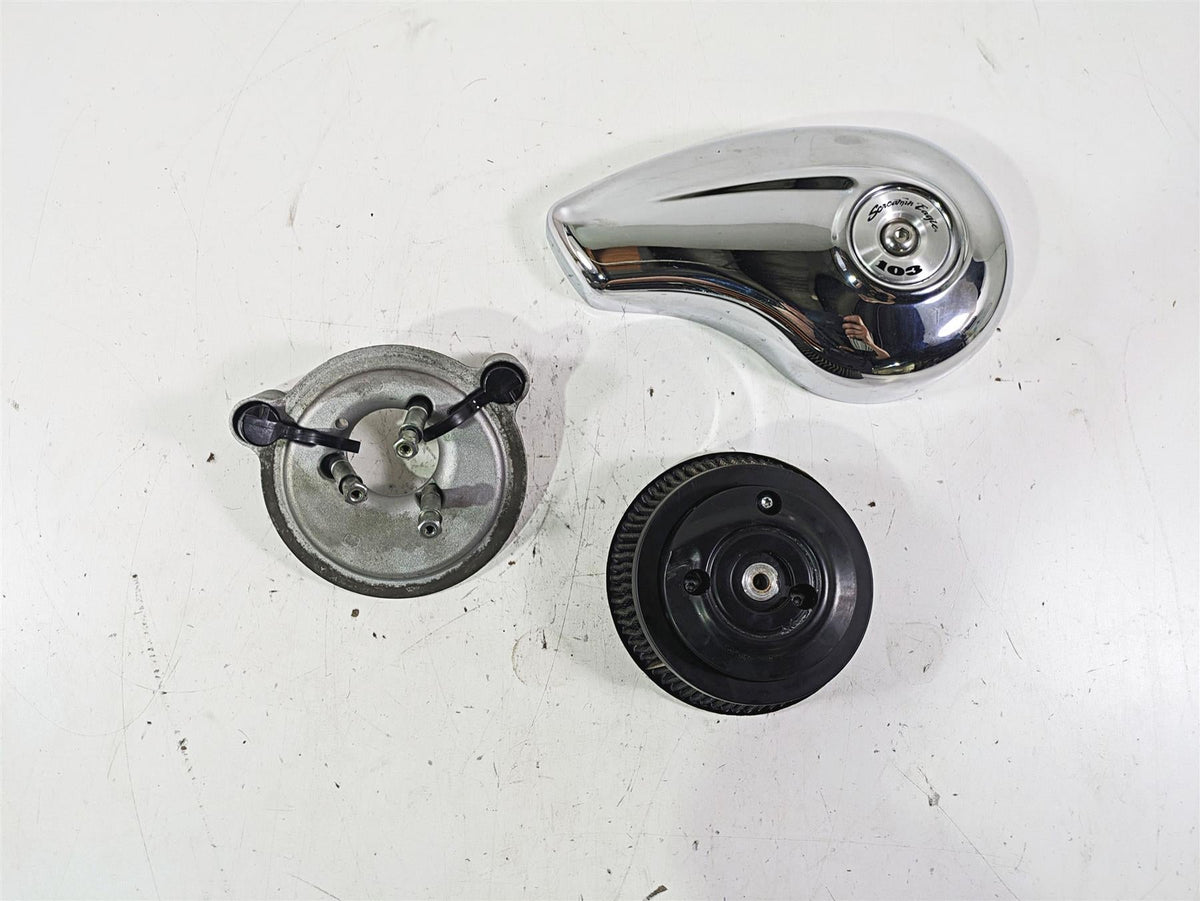 2005 Harley Softail FLSTFSE CVO Fat Boy 103 Air Breather Cleaner Filter 29614-03 {{ shop.shopifyCountryName }} - Mototech271