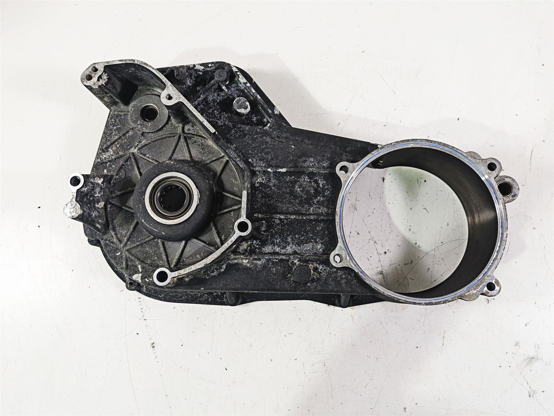 2003 Harley Touring FLHTCUI 100TH E-Glide Inner Primary Clutch Cover 60677-01B {{ shop.shopifyCountryName }} - Mototech271