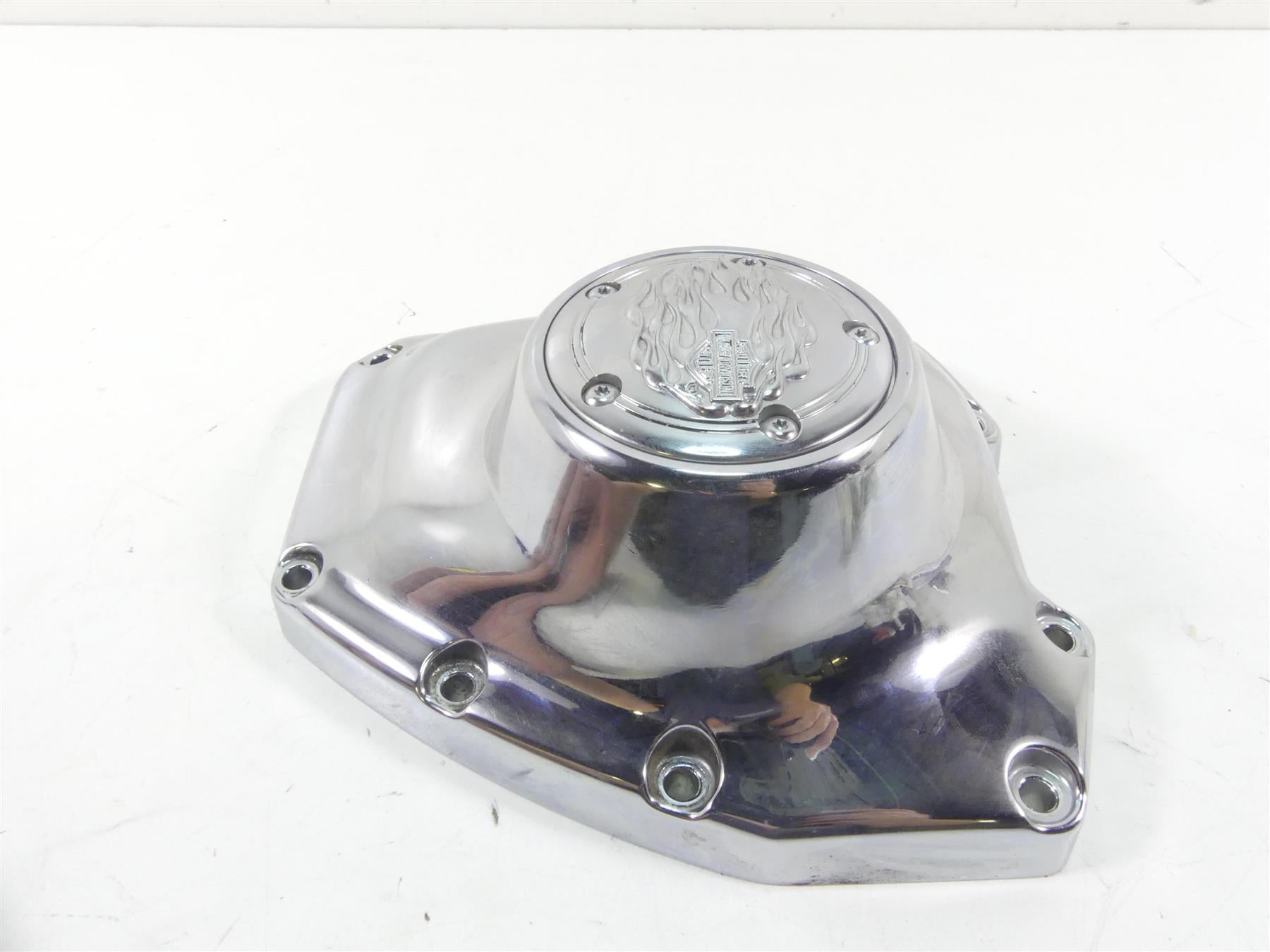 2009 Harley FXDL Dyna Low Rider Engine Chrome Side Cover 25362-01 {{ shop.shopifyCountryName }} - Mototech271