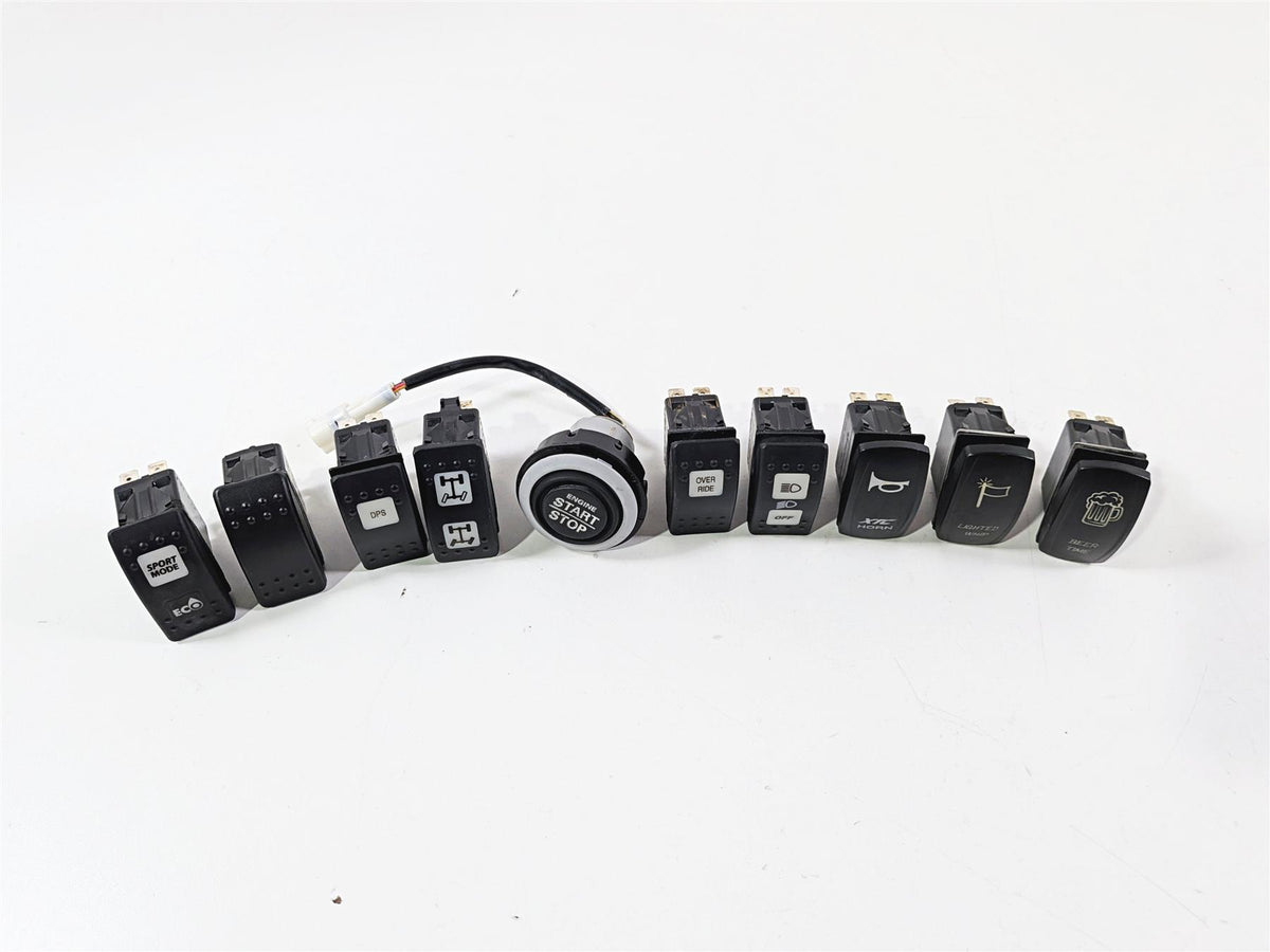 2018 Can Am Maverick X3 XRS Turbo R Light Awd Switch Start Stop Set 710005213-Mototech271