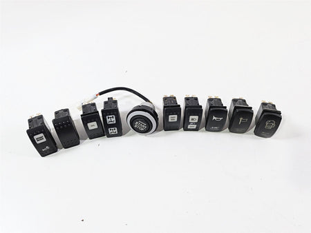 2018 Can Am Maverick X3 XRS Turbo R Light Awd Switch Start Stop Set 710005213-Mototech271