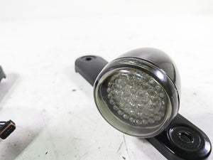 2015 Harley Touring FLHXS Street Glide Front Led Blinker & Mount Set 68000036 | Mototech271