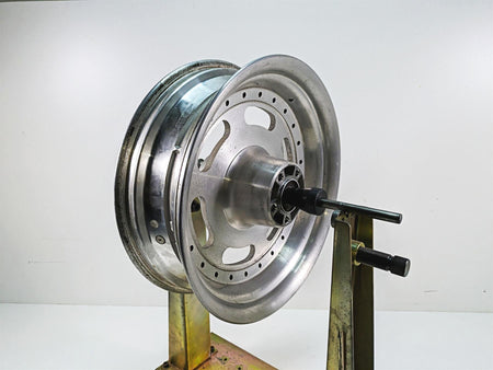 2009 Harley FXDF Dyna Fat Bob Straight 16x5 Slotted Rear Wheel Rim 40900179 {{ shop.shopifyCountryName }} - Mototech271