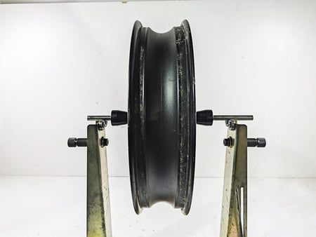 2012 Triumph Daytona 675 Straight 17x3.5 Front Wheel Rim Graphite T2000618 {{ shop.shopifyCountryName }} - Mototech271