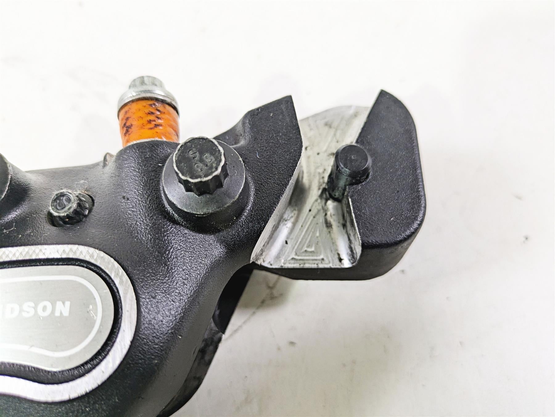 2004 Harley Softail FLSTF Fat Boy Rear Brake Caliper 44016-00D {{ shop.shopifyCountryName }} - Mototech271