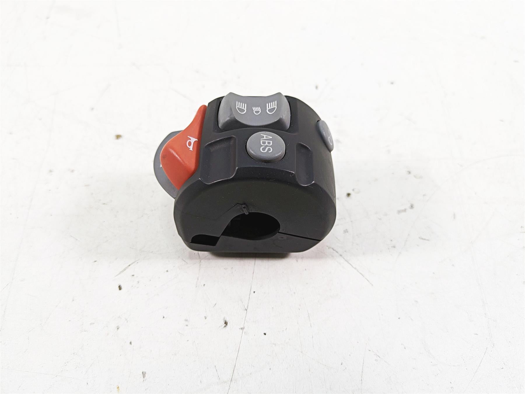 2007 BMW R1200GS K255 Adv Left Hand Abs Info Lights Control Switch 61317704615 {{ shop.shopifyCountryName }} - Mototech271