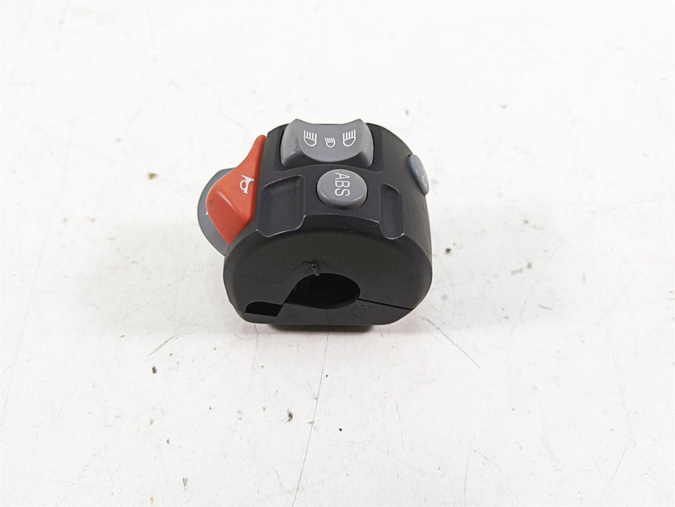 2007 BMW R1200GS K255 Adv Left Hand Abs Info Lights Control Switch 61317704615 {{ shop.shopifyCountryName }} - Mototech271