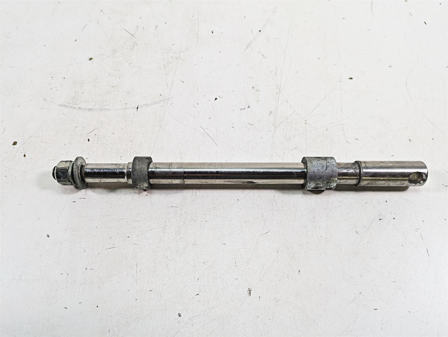2006 Harley FLSTI Softail Heritage Front Axle Wheel Spindle 3/4" 41584-86A {{ shop.shopifyCountryName }} - Mototech271