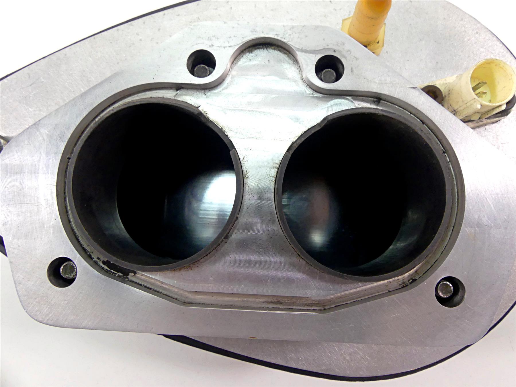 2002 Honda VTX1800 R Tear Drop Flames Aluminum Air Cleaner Breather Filter {{ shop.shopifyCountryName }} - Mototech271