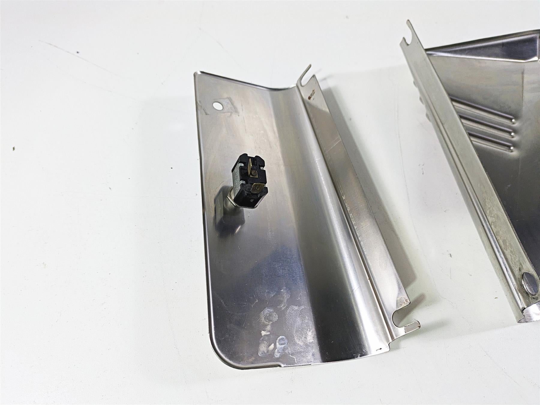 2003 Harley FLSTC Softail Heritage 100th Complete Headlight Cover Set 67808-86 {{ shop.shopifyCountryName }} - Mototech271