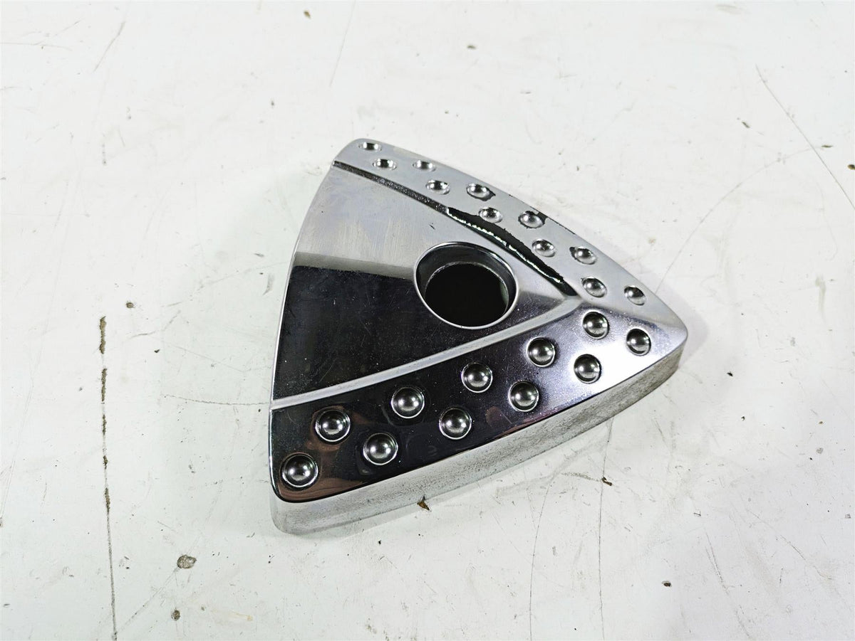 2004 Victory Kingpin Left Triangle Engine Ignition Side Cover 5245659 {{ shop.shopifyCountryName }} - Mototech271