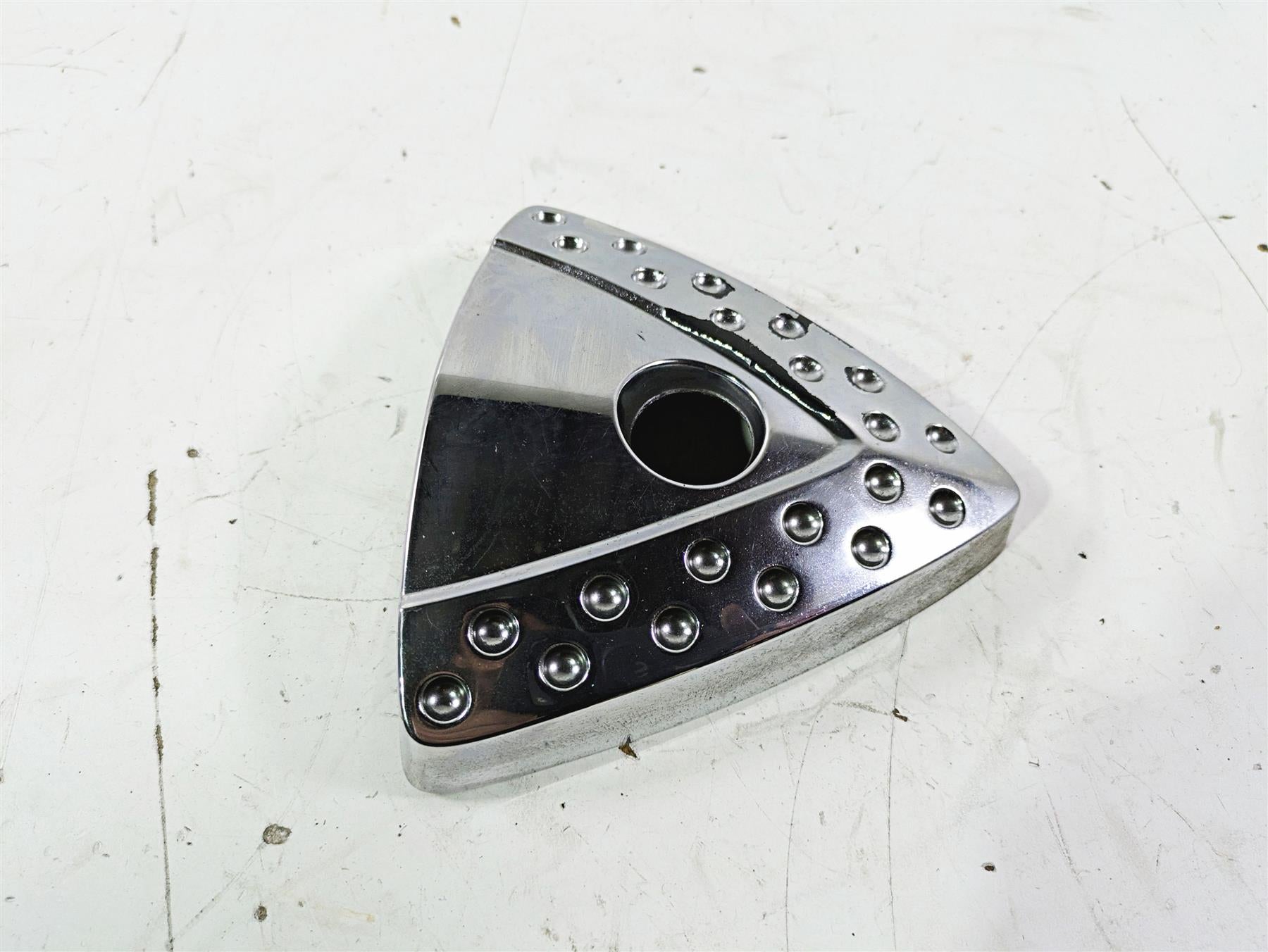 2004 Victory Kingpin Left Triangle Engine Ignition Side Cover 5245659 {{ shop.shopifyCountryName }} - Mototech271