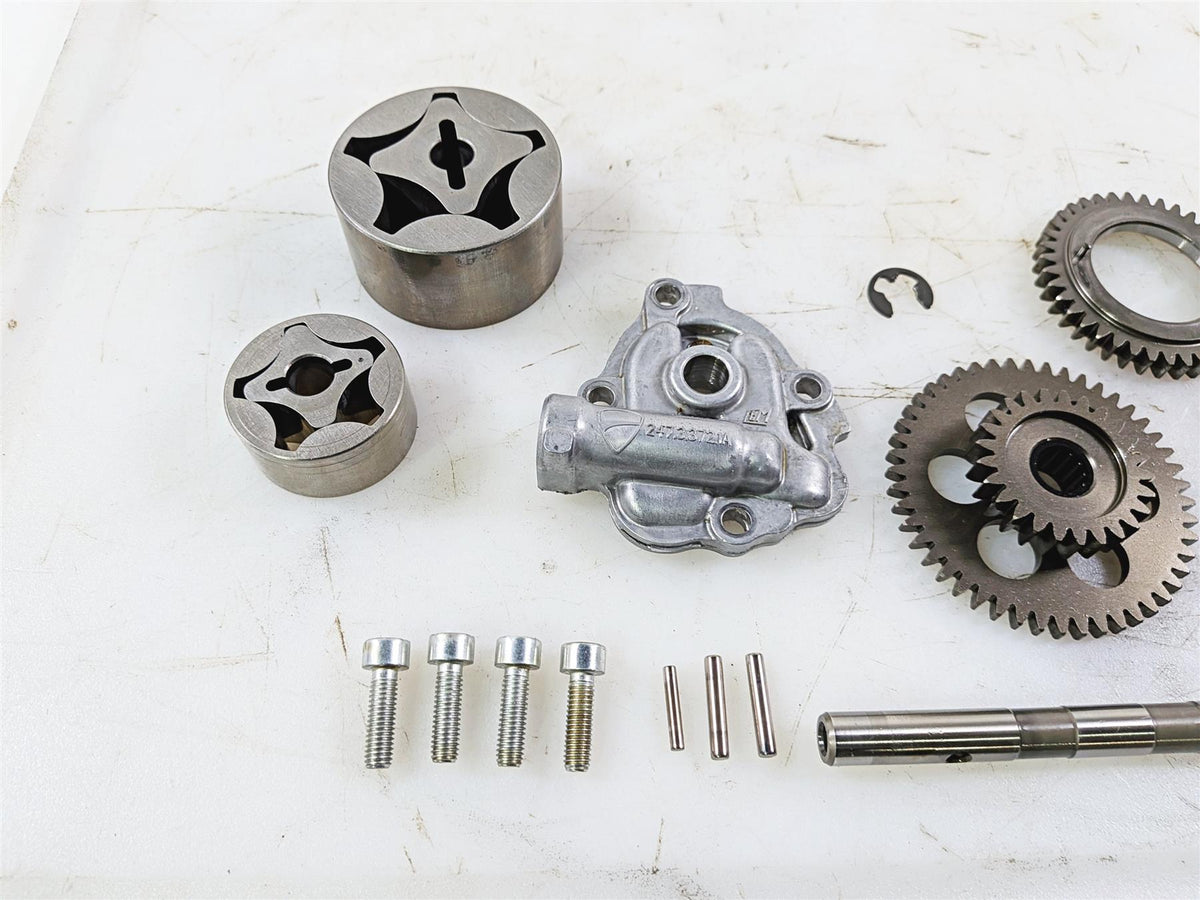 2017 Ducati Panigale 1299 Oil Pump & Cover & Gear Set - Tested 24733721A-Mototech271