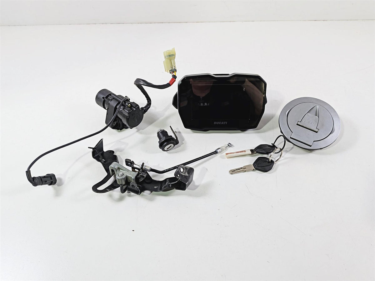 2023 Ducati Streetfighter V4 Speedometer Screen Ignition Switch Key 40612024A-Mototech271