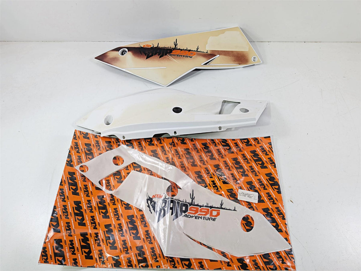 2013 KTM 990 Adventure Baja Rear Tail Side Cover Fairing Set 6010804100028B-Mototech271