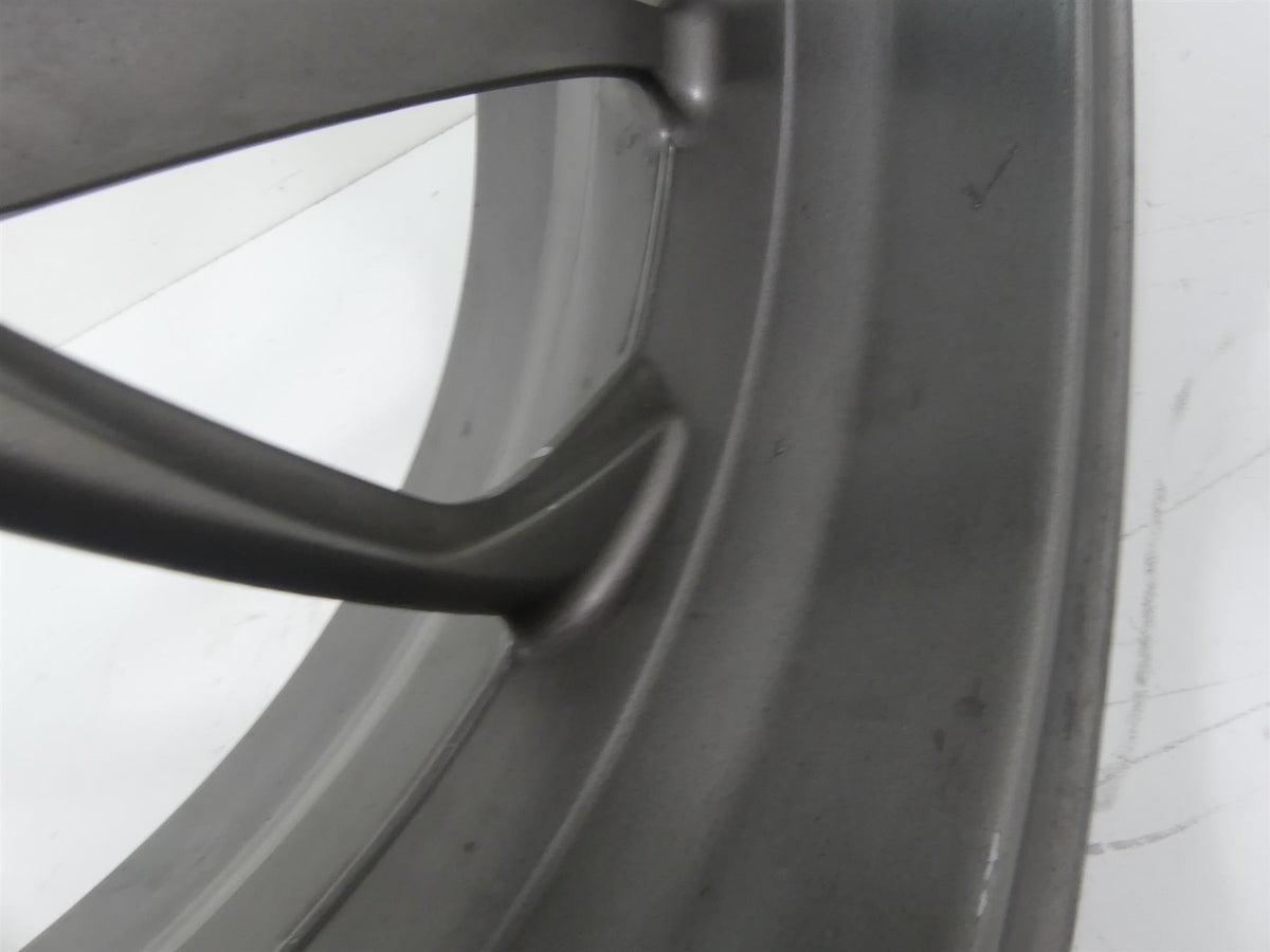 2015 BMW K1600GT K48 Straight Grey Rear Wheel Rim 17x6 36318529042 8528659 {{ shop.shopifyCountryName }} - Mototech271