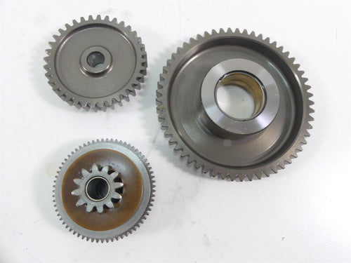 2016 Indian Chieftain Dark Horse Engine Starter Motor Gear Sprocket Set 6230565 | Mototech271
