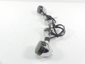 2003 Honda VTX1800 C Smoked Front Blinker & Clamp Set 33400-MBH-672 | Mototech271
