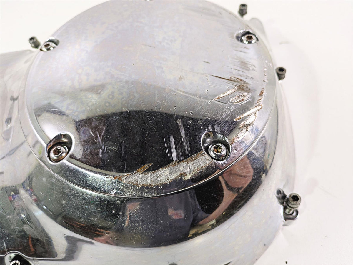 1999 Harley Dyna FXDL Low Rider Outer Primary Drive Clutch Cover Mid 60506-99 {{ shop.shopifyCountryName }} - Mototech271