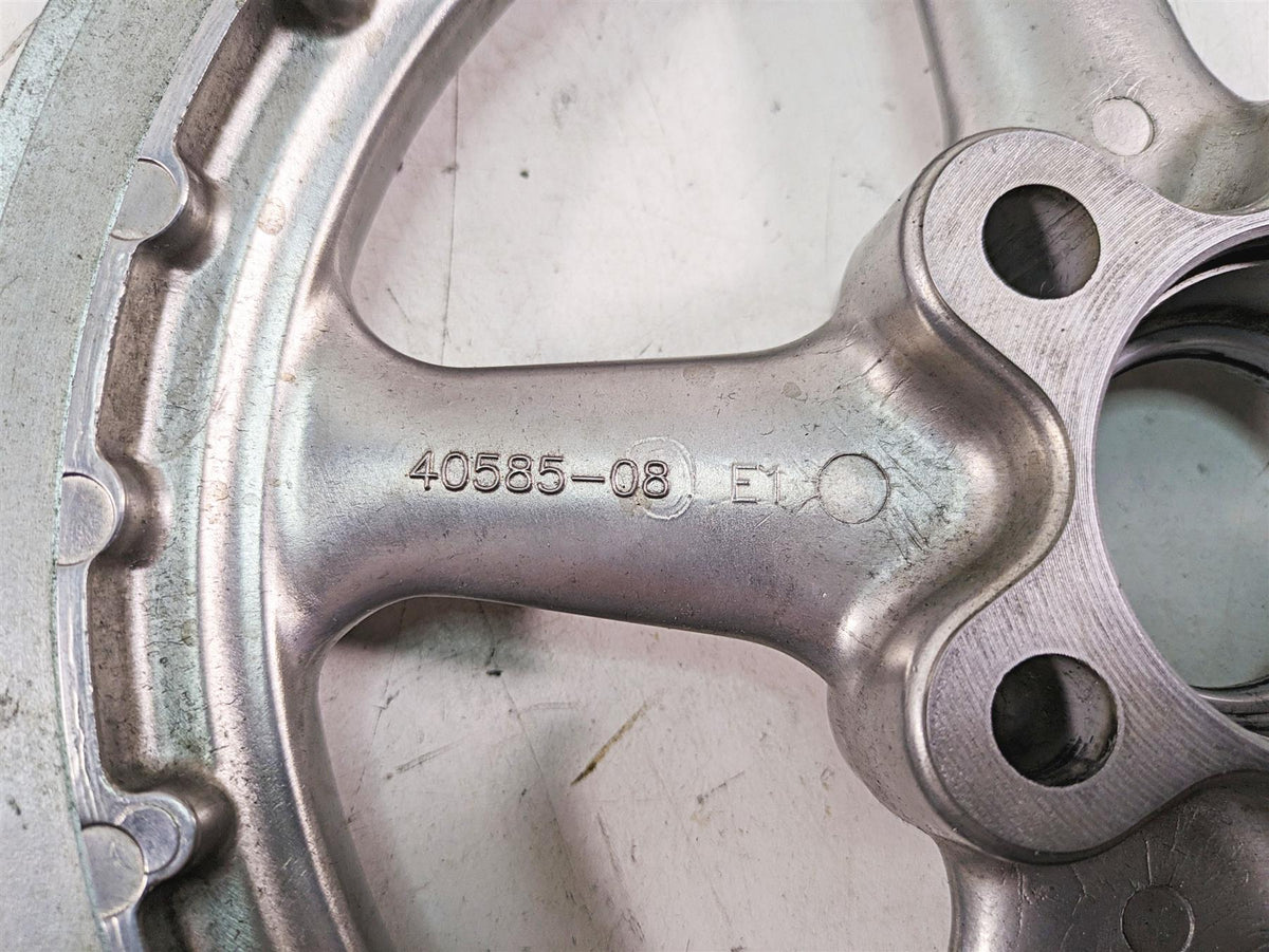 2009 Harley FXCWC Softail Rocker C Rear Drive Belt Pulley 66T 1" 40585-08 {{ shop.shopifyCountryName }} - Mototech271