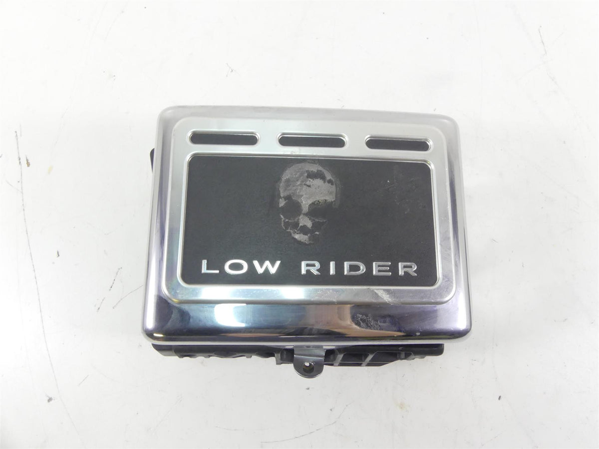 2015 Harley FXDL Dyna Low Rider Battery Tray & Chrome Cover 70379-06B {{ shop.shopifyCountryName }} - Mototech271
