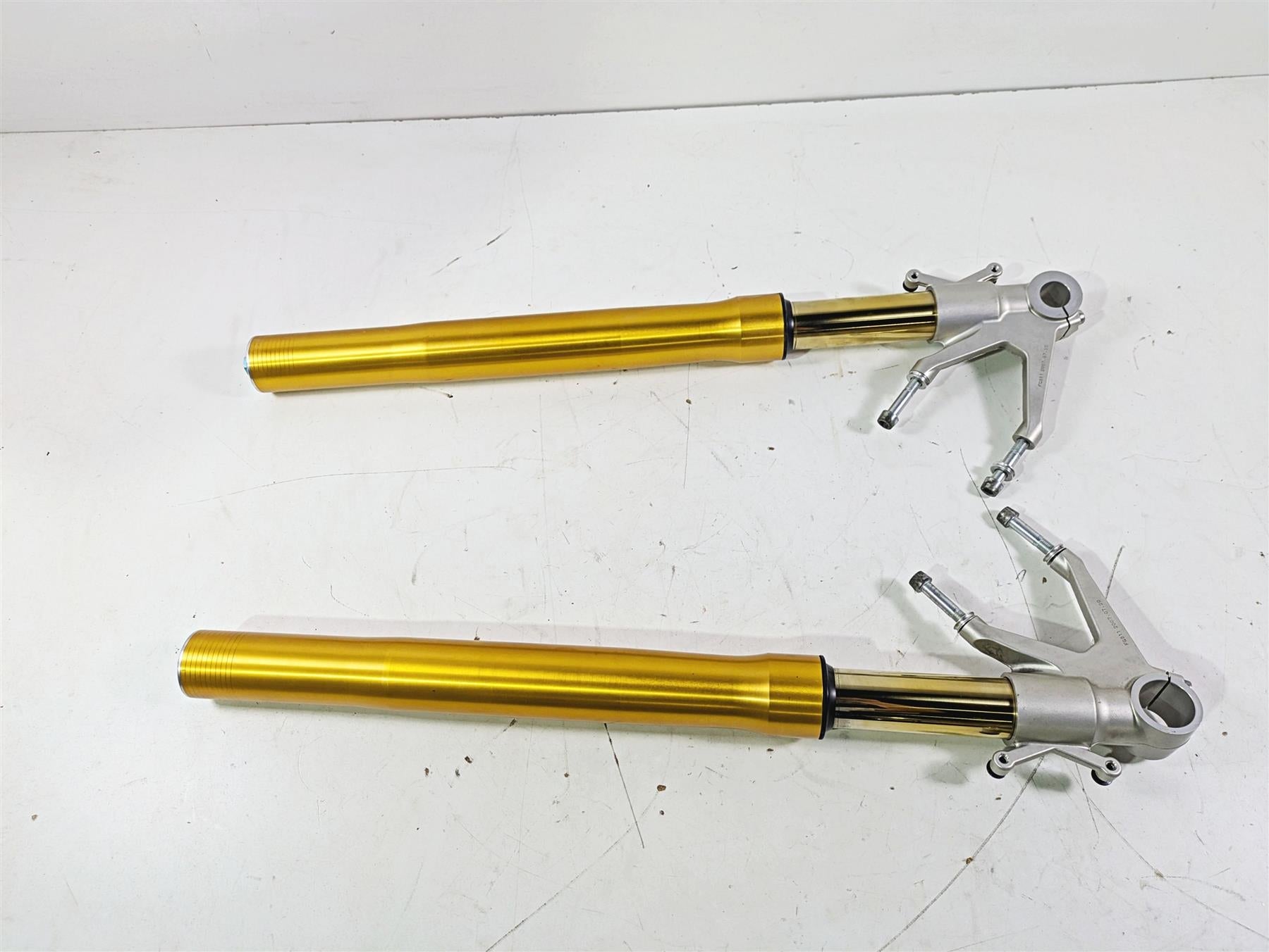 2008 Ducati SBK 1098 S Straight Ohlins Front Fork Leg Set 34420171A 34520171A {{ shop.shopifyCountryName }} - Mototech271