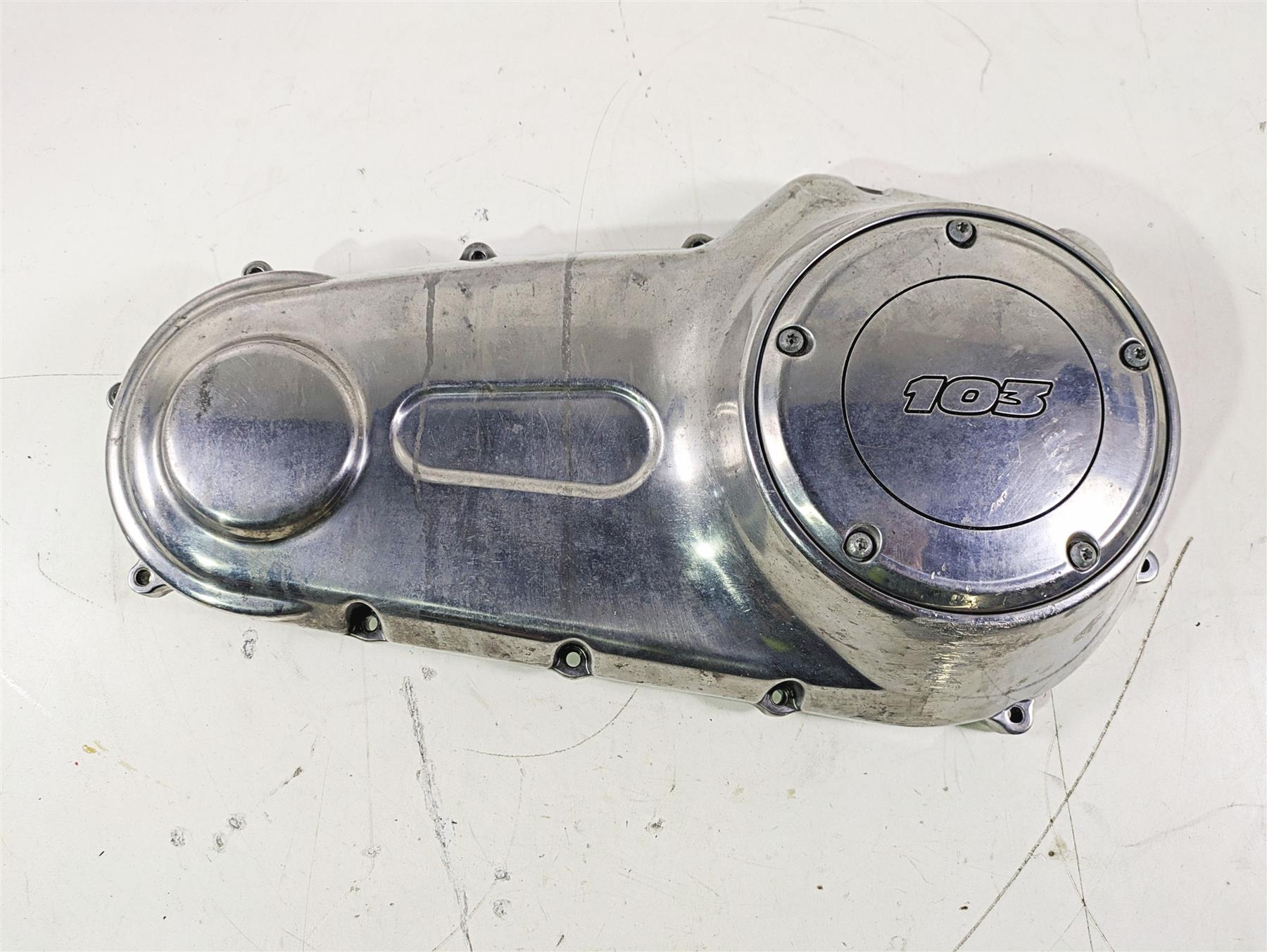 2017 Harley FLS Softail Slim Outer Primary Drive Clutch Cover 60784-06A {{ shop.shopifyCountryName }} - Mototech271