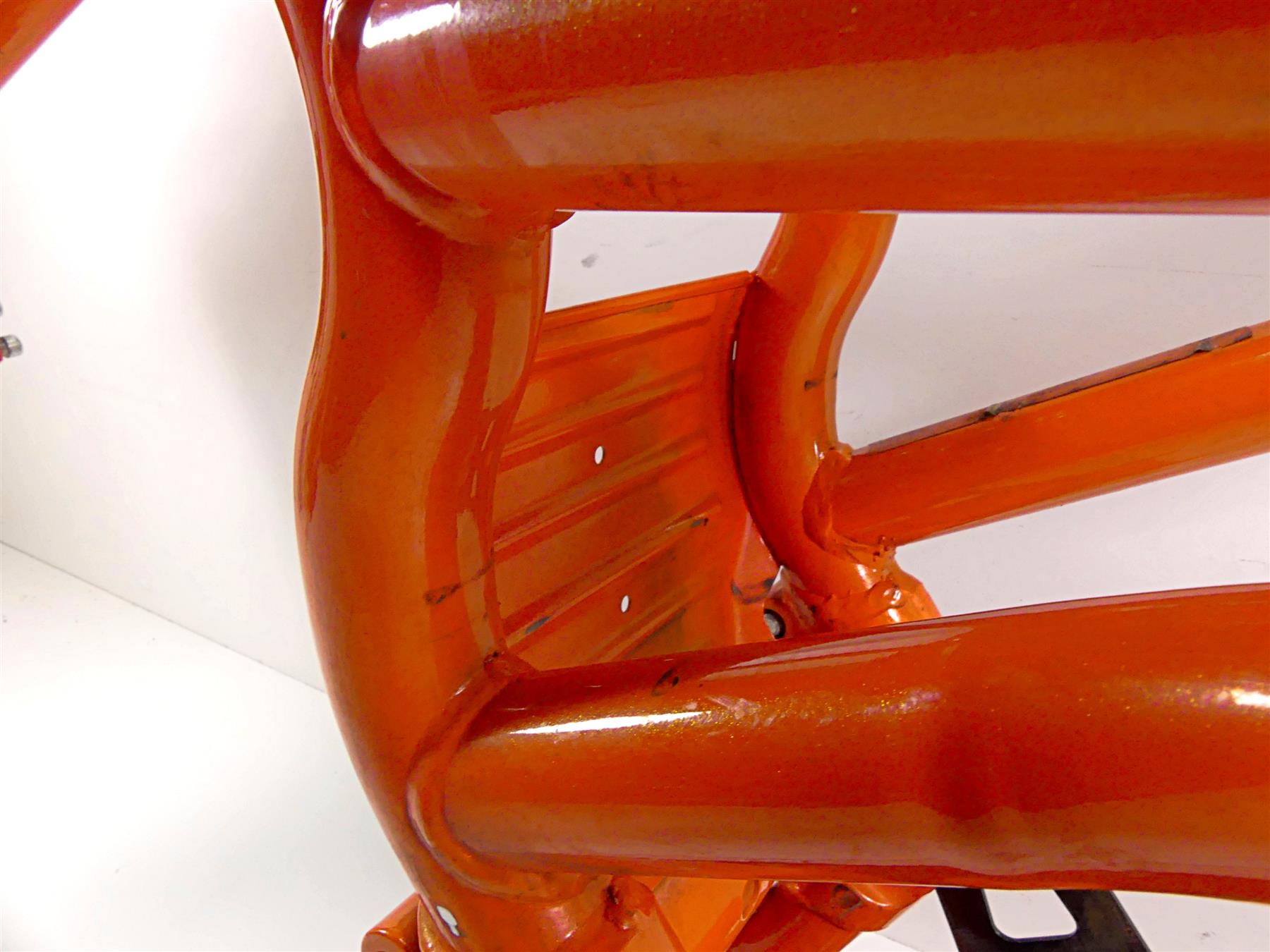 2005 Harley VRSCSE CVO V-Rod Straight Frame Chassis Electric Orange With Missouri Clean Title - 48193-08 {{ shop.shopifyCountryName }} - Mototech271