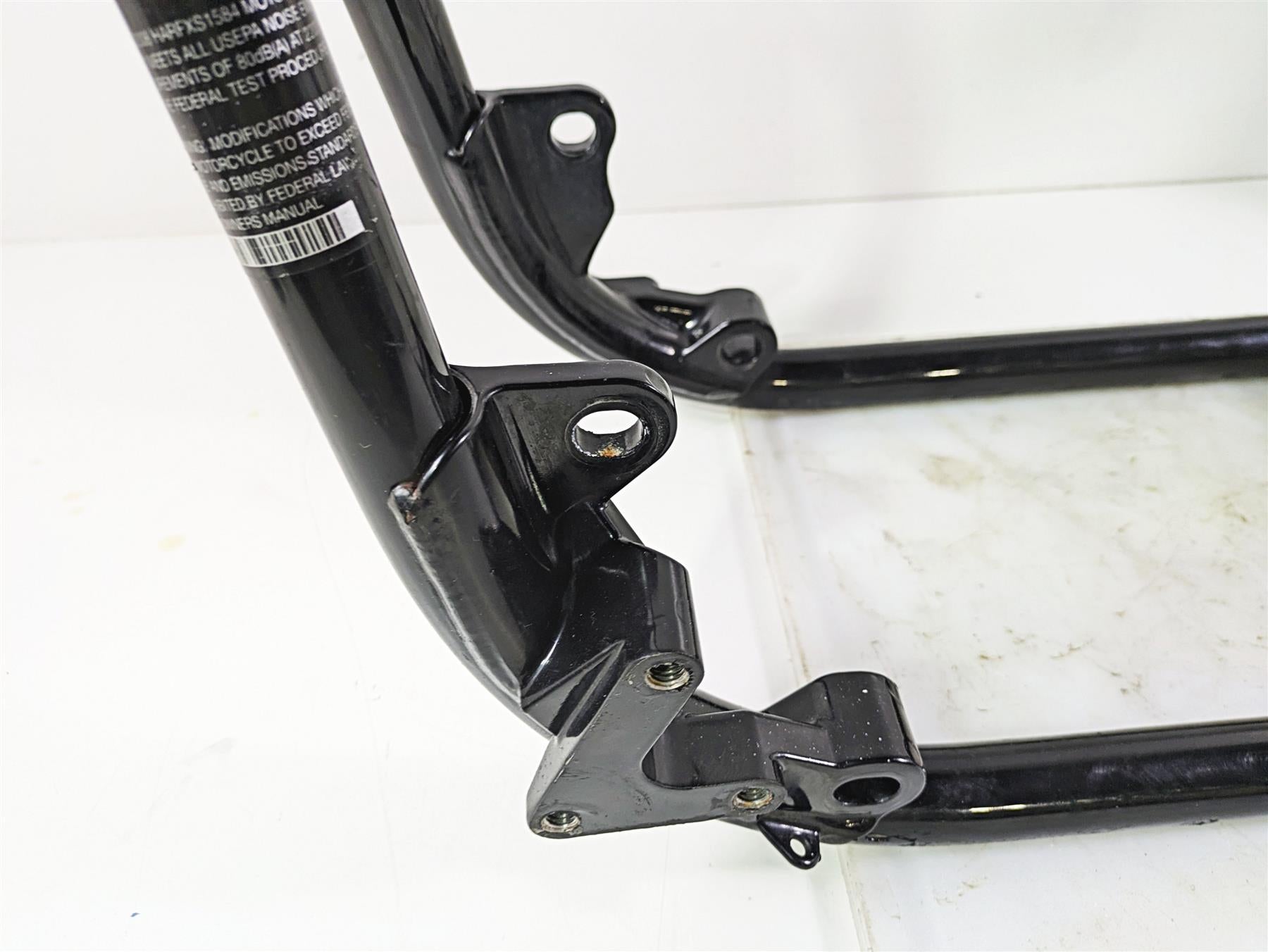 2008 Harley FLSTSB Cross Bones Straight Main Frame Chassis With Clean Texas Title 47173-11BHP {{ shop.shopifyCountryName }} - Mototech271