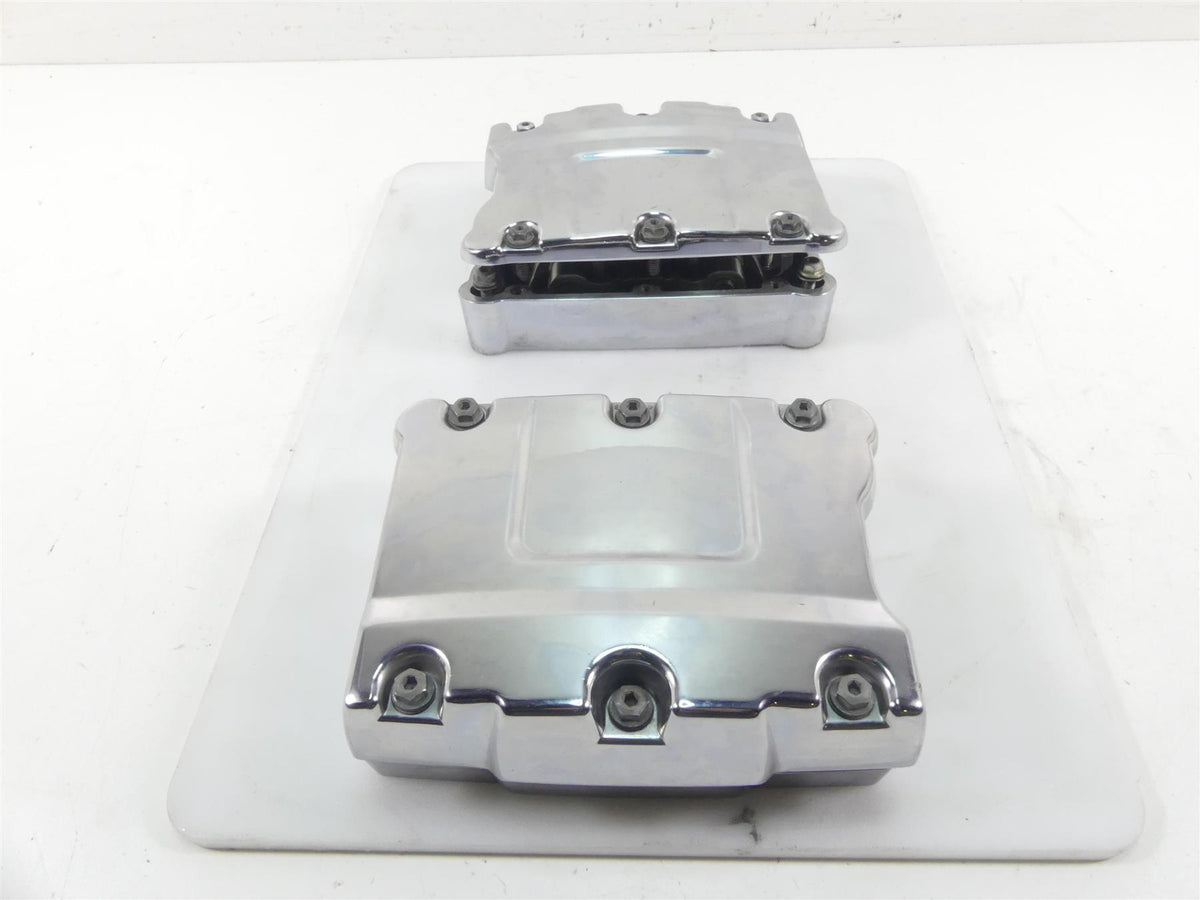 2005 Harley Touring CVO FLHTC SE Electra Glide Rocker Box Chrome Cover 17571-99 {{ shop.shopifyCountryName }} - Mototech271