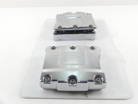 2005 Harley Touring CVO FLHTC SE Electra Glide Rocker Box Chrome Cover 17571-99 {{ shop.shopifyCountryName }} - Mototech271