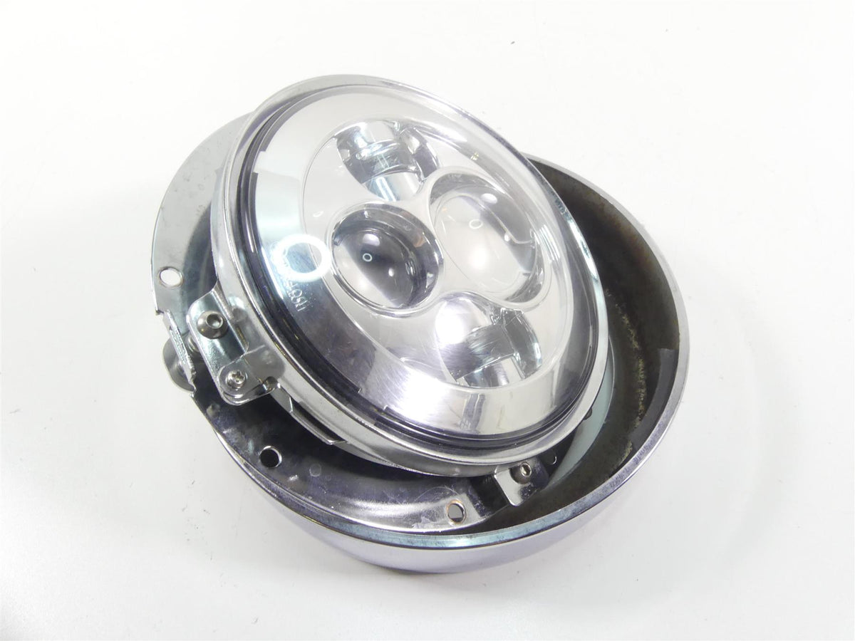 1995 Harley Touring FLHTCU Electra Glide Front Led Headlight Head Light 67702-81 {{ shop.shopifyCountryName }} - Mototech271
