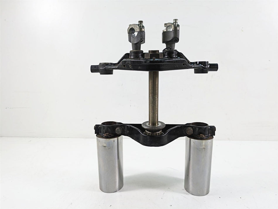 2005 Harley Touring FLHTCUI Electra Glide Upper Lower Triple Tree Set 45446-87A {{ shop.shopifyCountryName }} - Mototech271