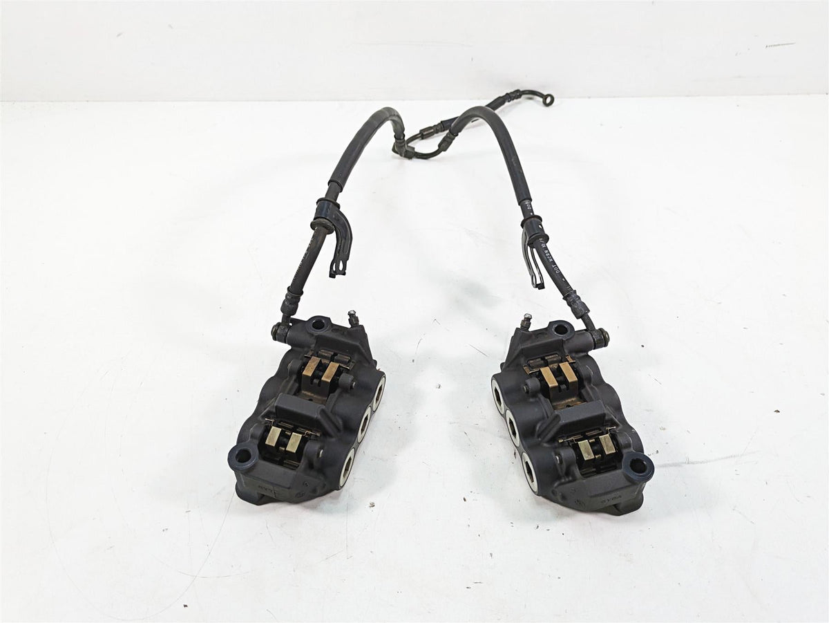 2007 Yamaha R1 YZFR1 6 Piston Front Brake Caliper + Lines Set 4C8-2580T-00-00 {{ shop.shopifyCountryName }} - Mototech271