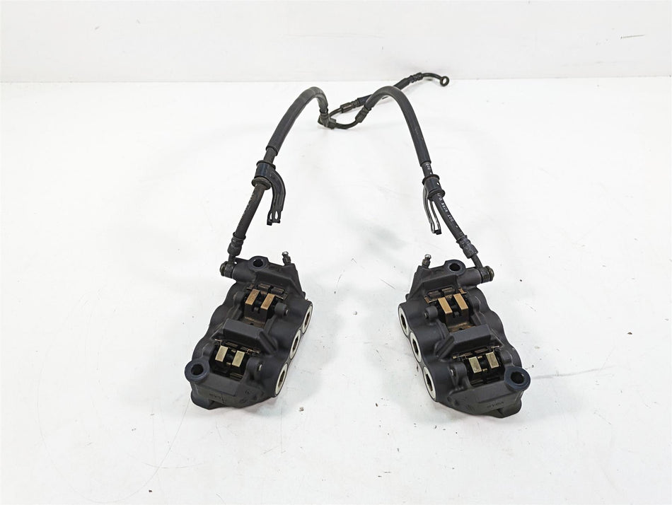 2007 Yamaha R1 YZFR1 6 Piston Front Brake Caliper + Lines Set 4C8-2580T-00-00 {{ shop.shopifyCountryName }} - Mototech271