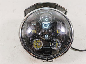 2005 Harley Dyna FXDL Low Rider Led Headlight Head Light + Visor 5-3/4" 69675-05 | Mototech271