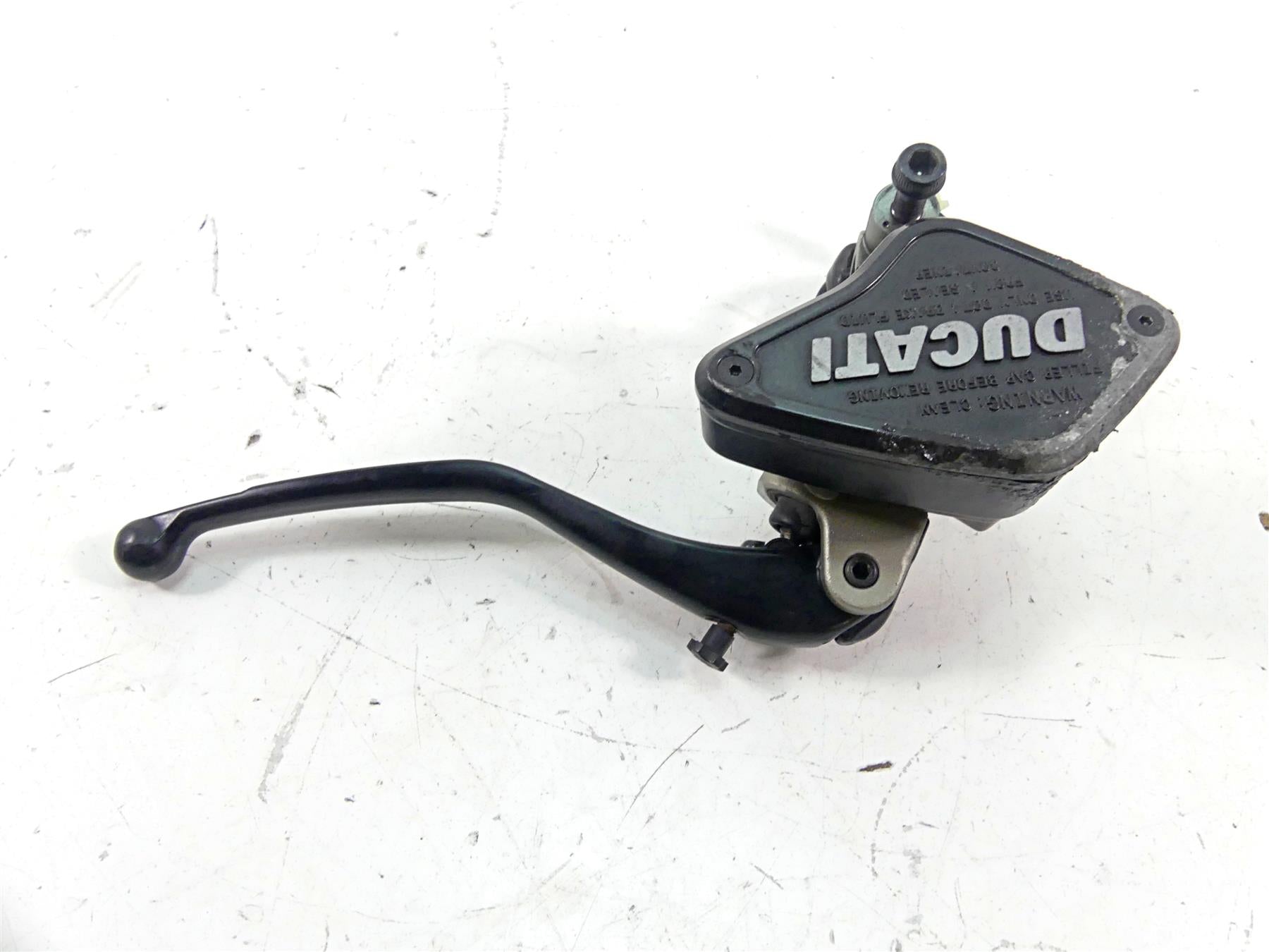 2013 Ducati Diavel Red Brembo Radial Front Brake Master Cylinder 62440661AB {{ shop.shopifyCountryName }} - Mototech271