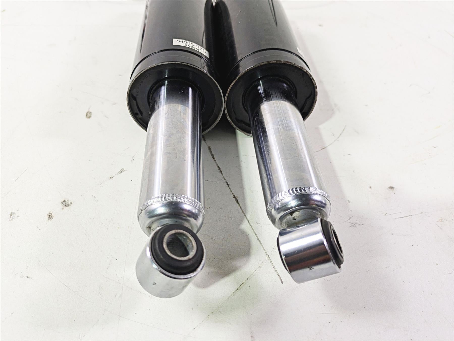 2008 Harley Touring FLHTP Electra Glide Rear Shock Damper Set 13" 54565-97C {{ shop.shopifyCountryName }} - Mototech271