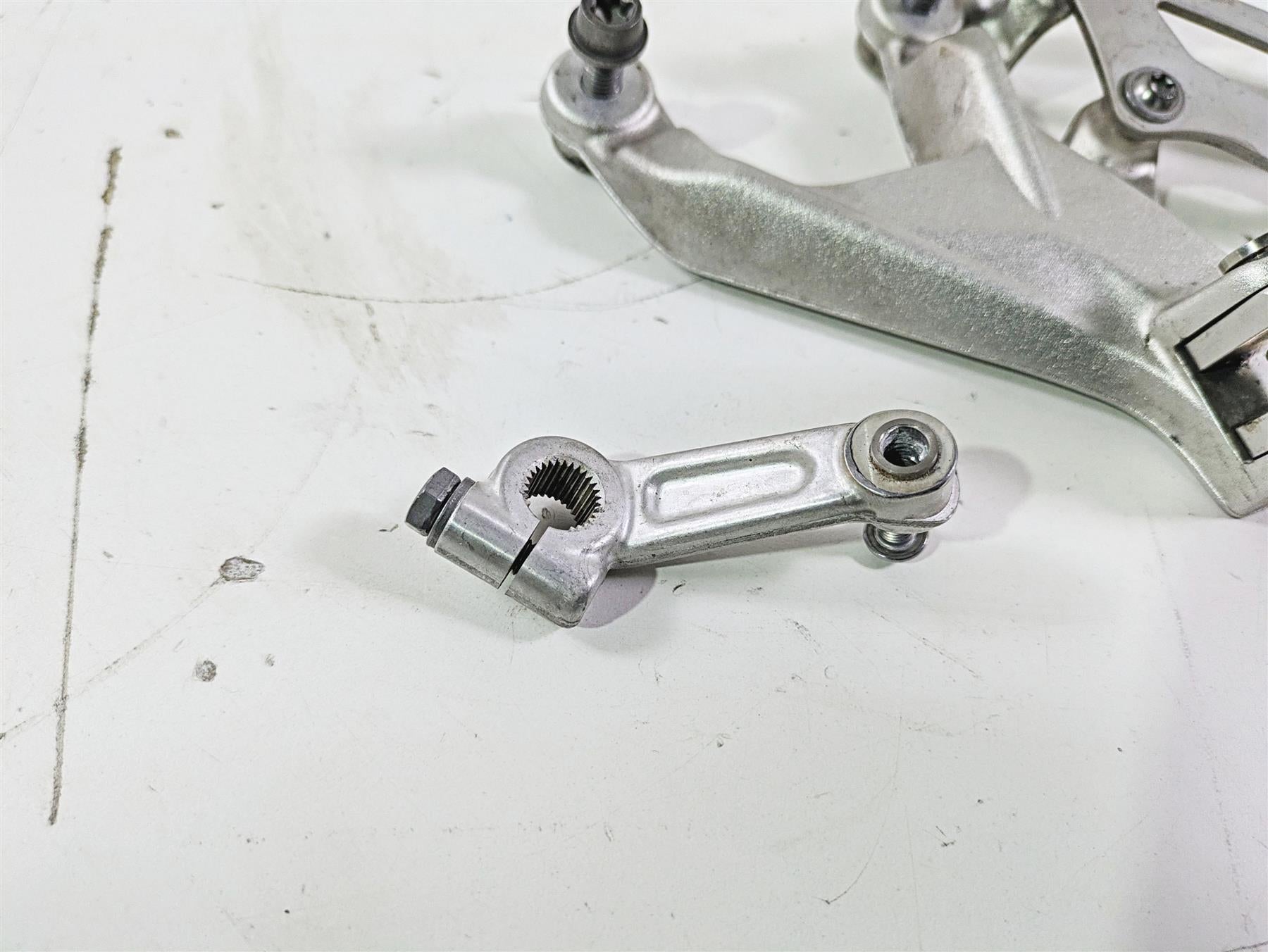 2017 BMW S1000RR K46 Left Foot Peg Set & Shifter Parts 46717728307 {{ shop.shopifyCountryName }} - Mototech271