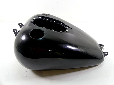 2014 Harley Dyna FXDB Street Bob Fuel Gas Petrol Tank Vivid Black 61593-10 {{ shop.shopifyCountryName }} - Mototech271