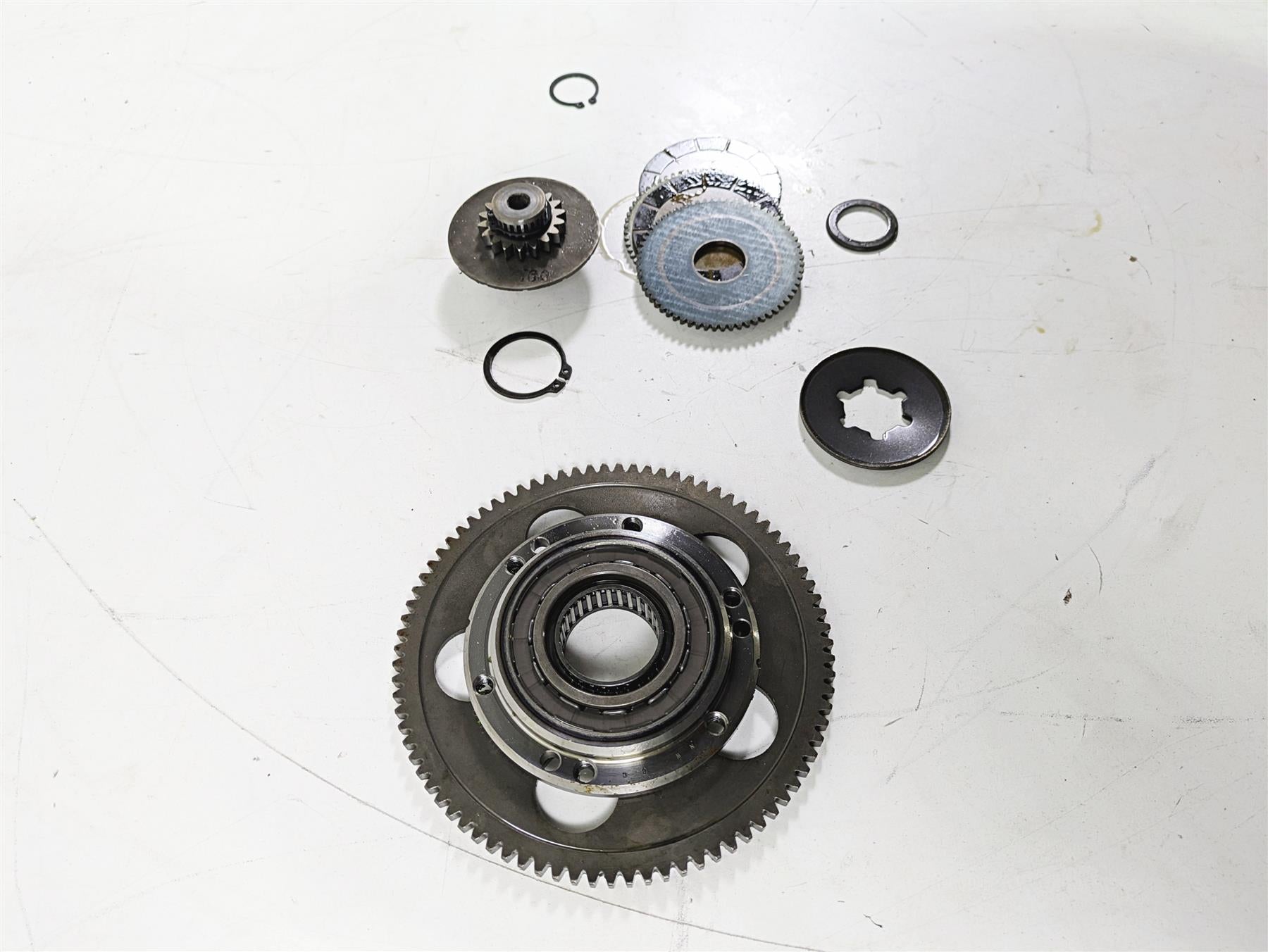 2010 Harley VRSCF Muscle Rod Starter Gears Gear Clutch Set 31303-01K 31301-01K {{ shop.shopifyCountryName }} - Mototech271