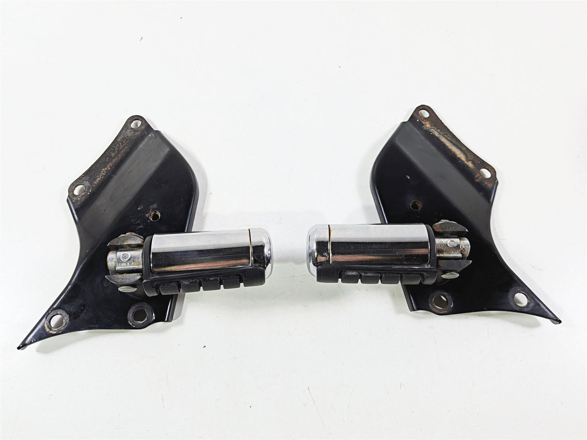 1997 Honda GL1500 CA Valkyrie Rear Passenger Footpeg Rest Set 50815-MZ0-000-Mototech271