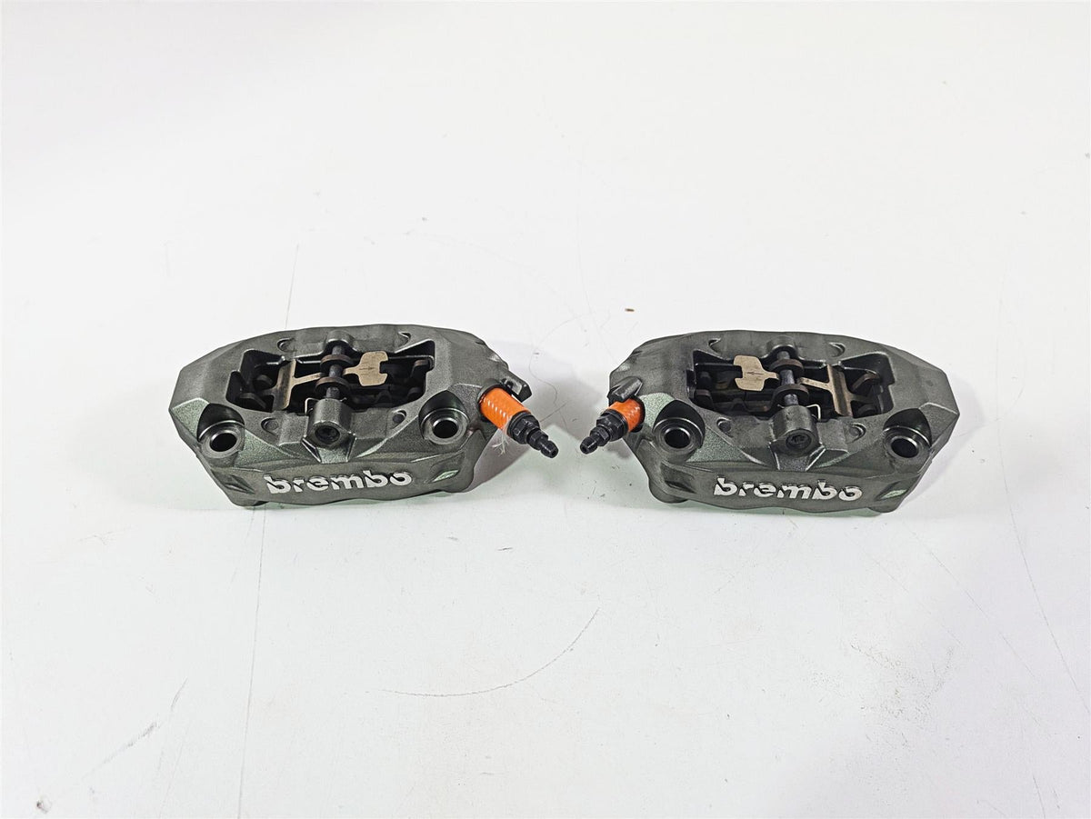 2015 Ducati Hypermotard 821 SP Brembo Front Brake Caliper 100mm Set 61041291C {{ shop.shopifyCountryName }} - Mototech271