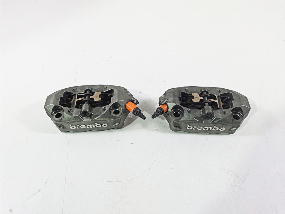2015 Ducati Hypermotard 821 SP Brembo Front Brake Caliper 100mm Set 61041291C {{ shop.shopifyCountryName }} - Mototech271