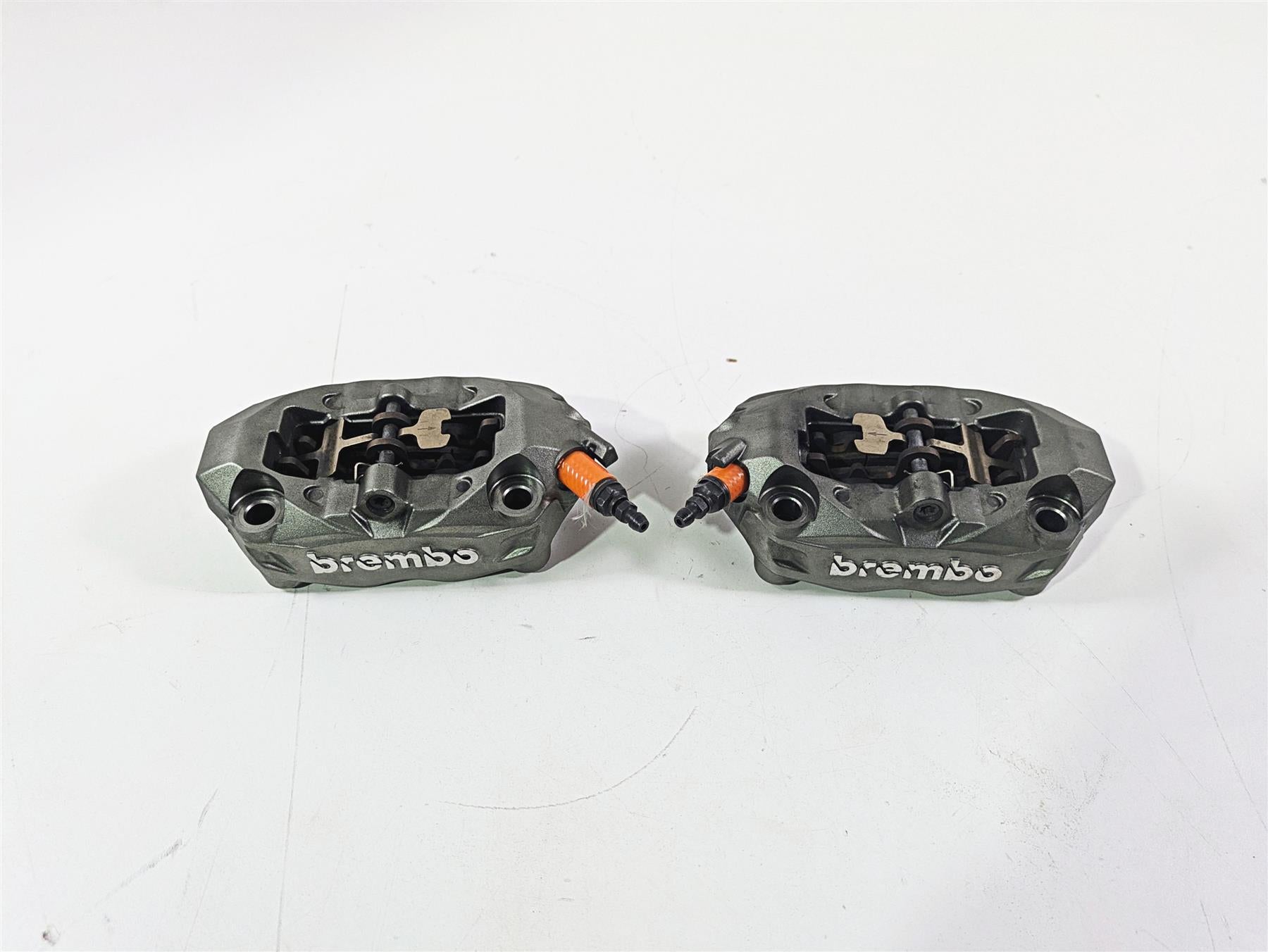2015 Ducati Hypermotard 821 SP Brembo Front Brake Caliper 100mm Set 61041291C | Mototech271