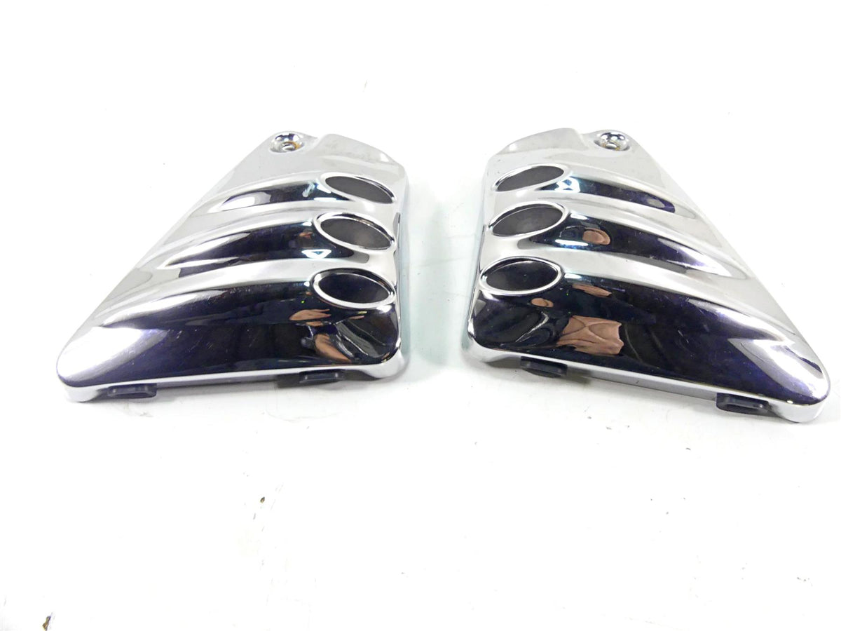 2005 Harley VRSCSE CVO V-Rod Neck Chrome Cover Fairing Set 66337-05 66338-05 {{ shop.shopifyCountryName }} - Mototech271