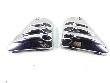 2005 Harley VRSCSE CVO V-Rod Neck Chrome Cover Fairing Set 66337-05 66338-05 {{ shop.shopifyCountryName }} - Mototech271