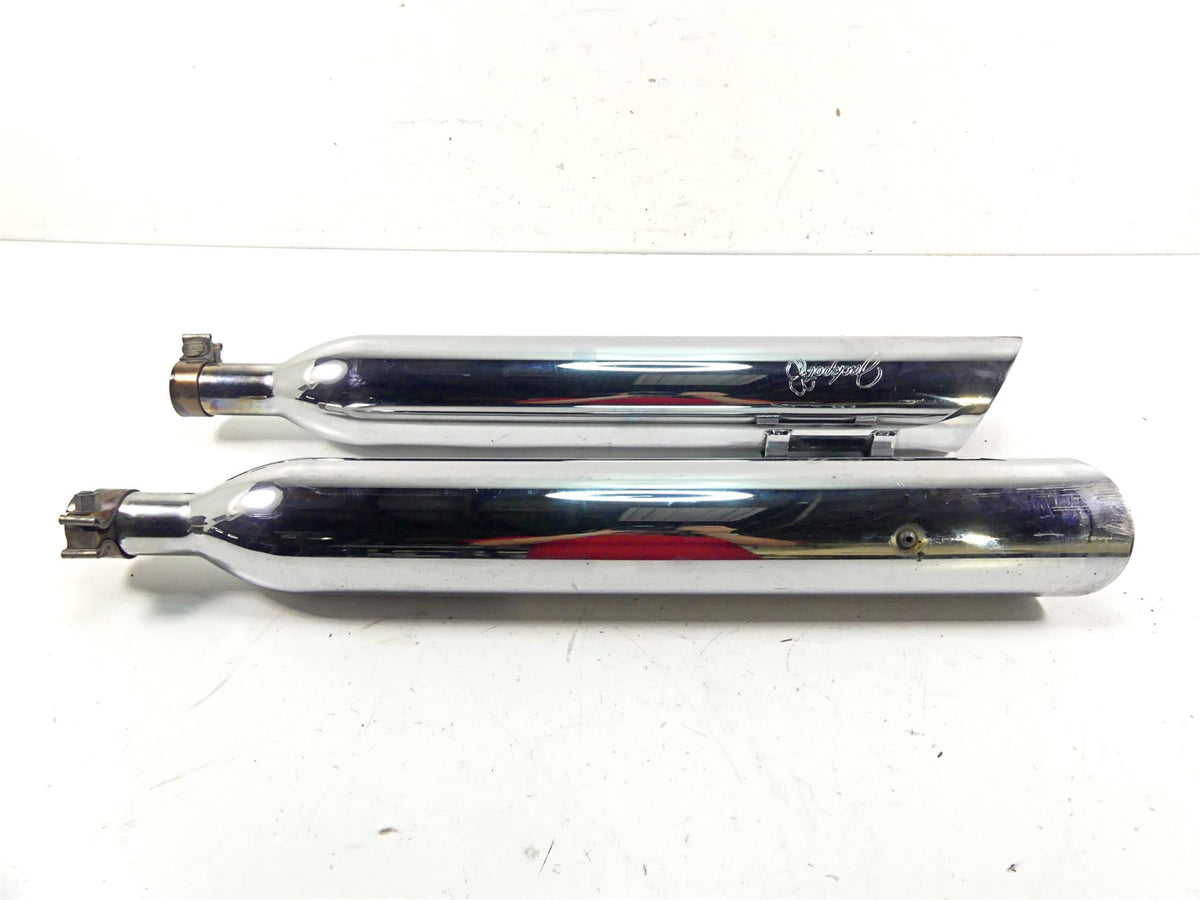 2013 Harley Touring FLTRX Road Glide Jackpot Exhaust Pipes Muffler 550-0697 {{ shop.shopifyCountryName }} - Mototech271
