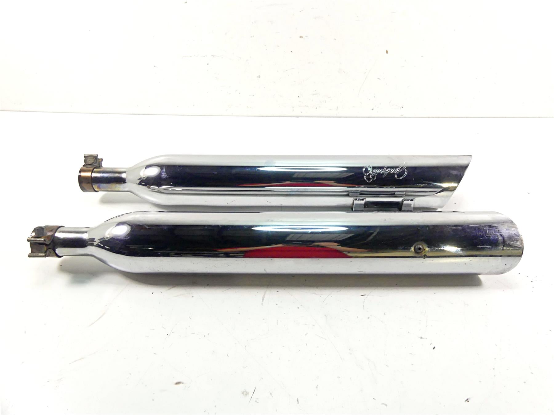 2013 Harley Touring FLTRX Road Glide Jackpot Exhaust Pipes Muffler 550-0697 {{ shop.shopifyCountryName }} - Mototech271